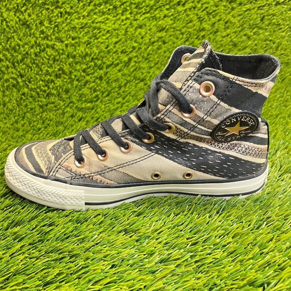 Converse Chuck Taylor All Star Hi Womens Size 6 Black Athletic Shoes Sneakers - Picture 2 of 10